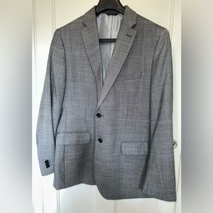 Banana Republic Men’s 3 Piece Tailored Slim Fit Gray Suit